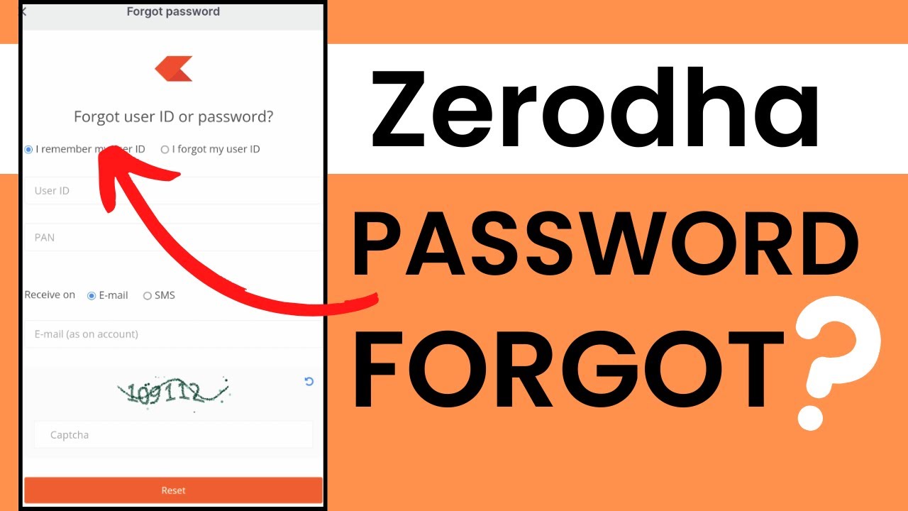 How to Recover Password in Zerodha Kite | Forgot User ID & Password in Zerodha Kite?