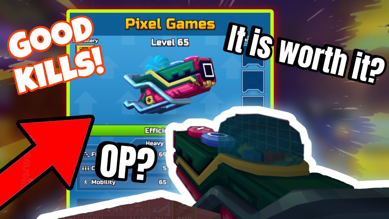 Is The PIXEL GAMES Really OP to Use in The Game? - PG3D