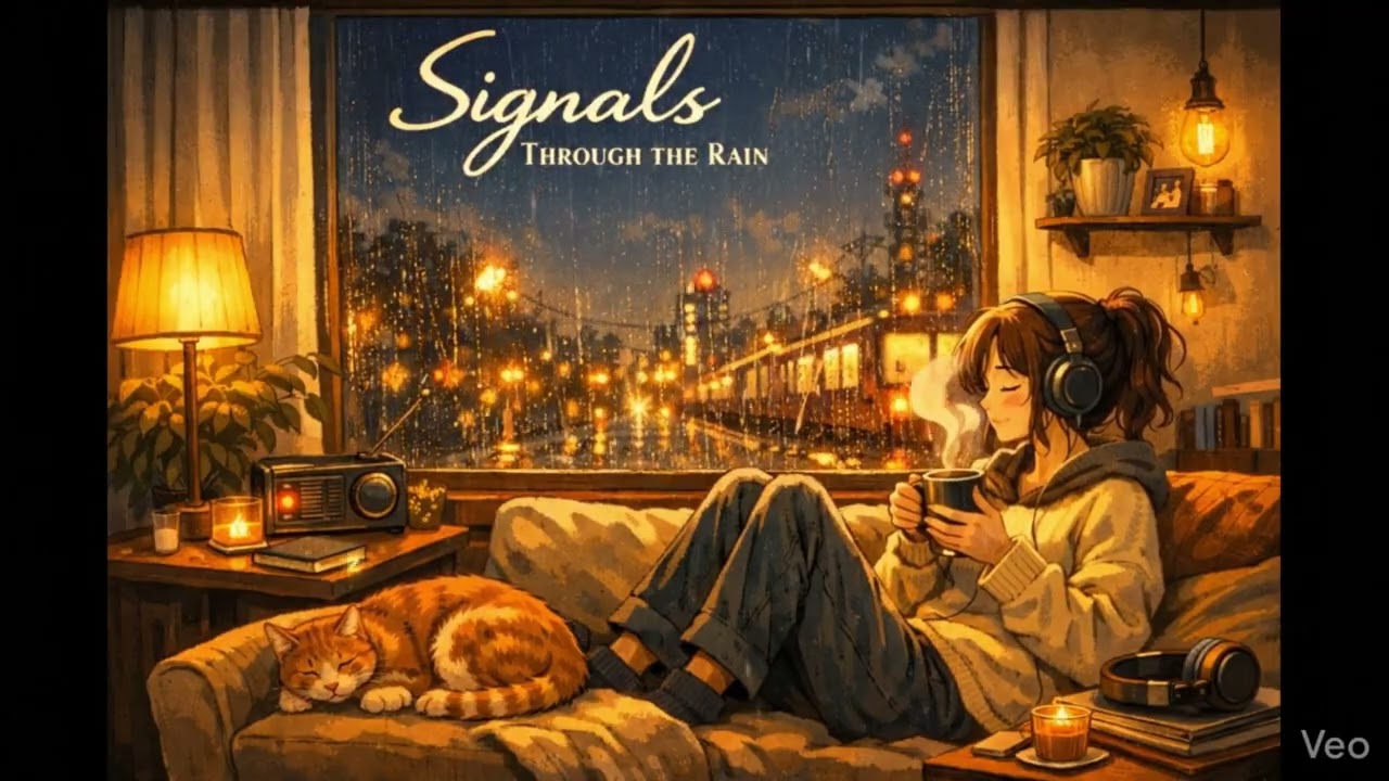 🌧️ Signals Through the Rain | Relaxing Lo-Fi Music for Studying & Sleep 💤
