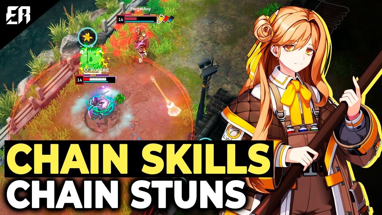 TIA: CHAIN SKILLS, CHAIN STUNS | Eternal Return Gameplay