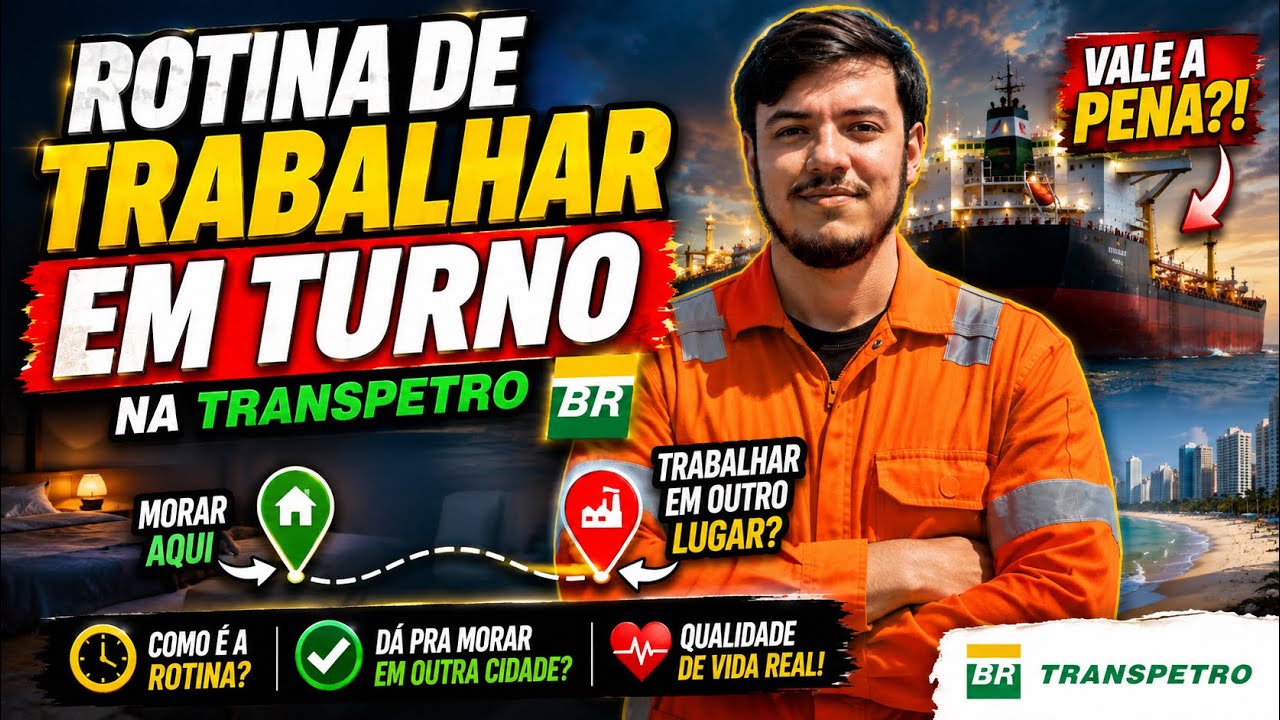 🚨 A rotina na Transpetro &eacute; MUITO diferente do que voc&ecirc; imagina! 😱