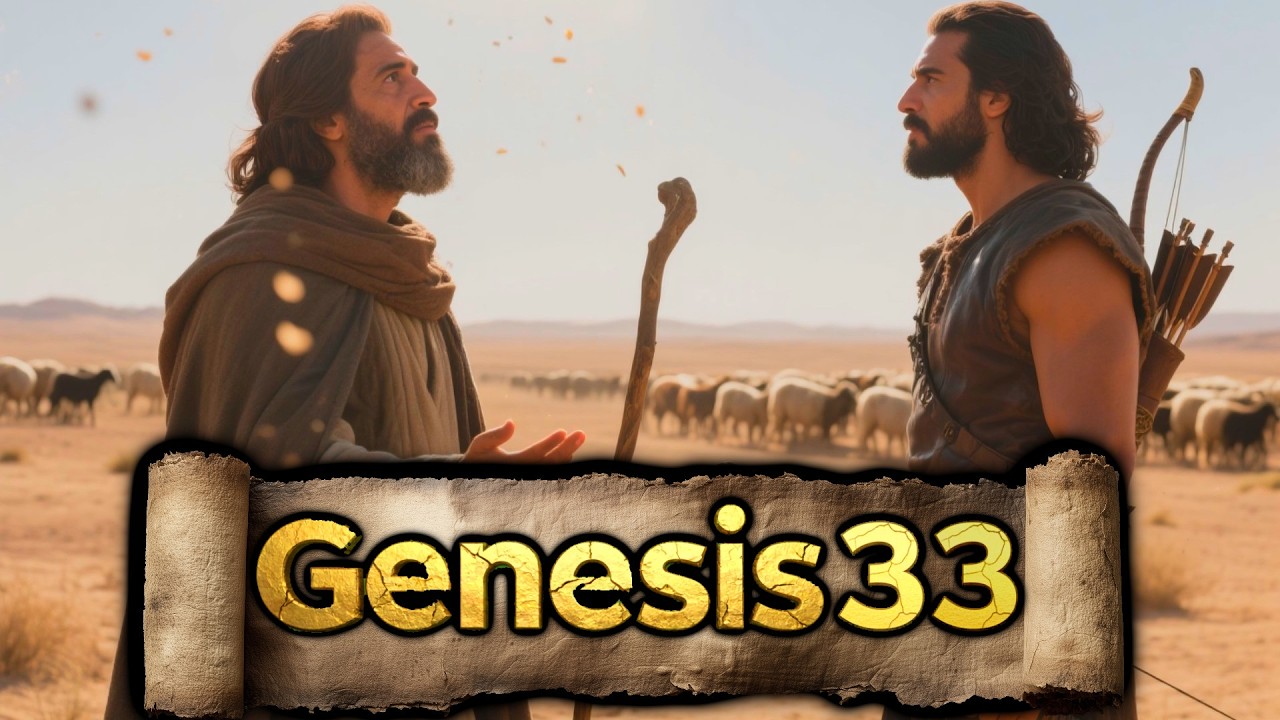 Genesis 33 Jacob and Esau Finally Meet Again. The Moment of Forgiveness