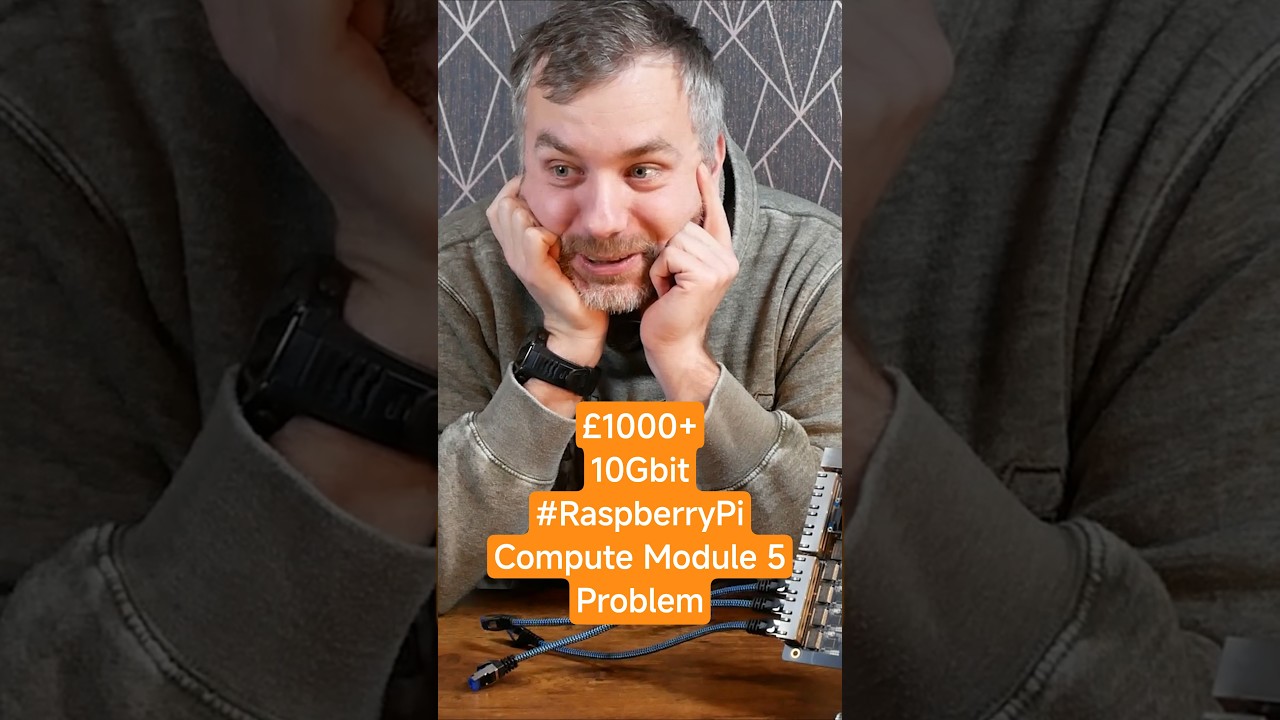 Превращение кластера Raspberry Pi в решение проблемы сети 10 Гбит/с стоимостью более 1000 фунтов ...