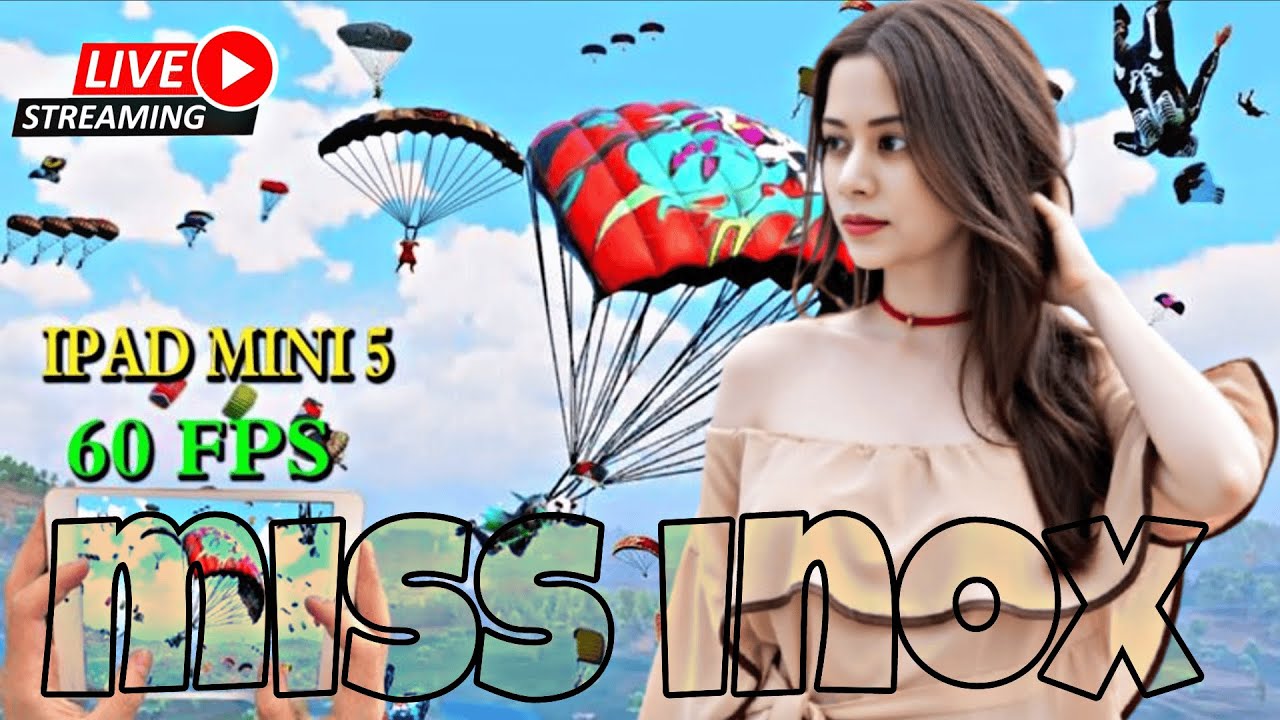 Heroine is live👑 | BGMI Live Rush Gameplay