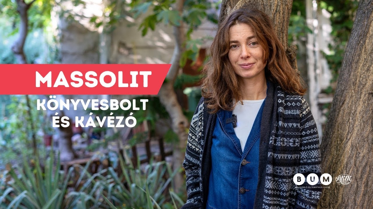 BUM portrék - Massolit Budapest könyvesbolt és kávézó