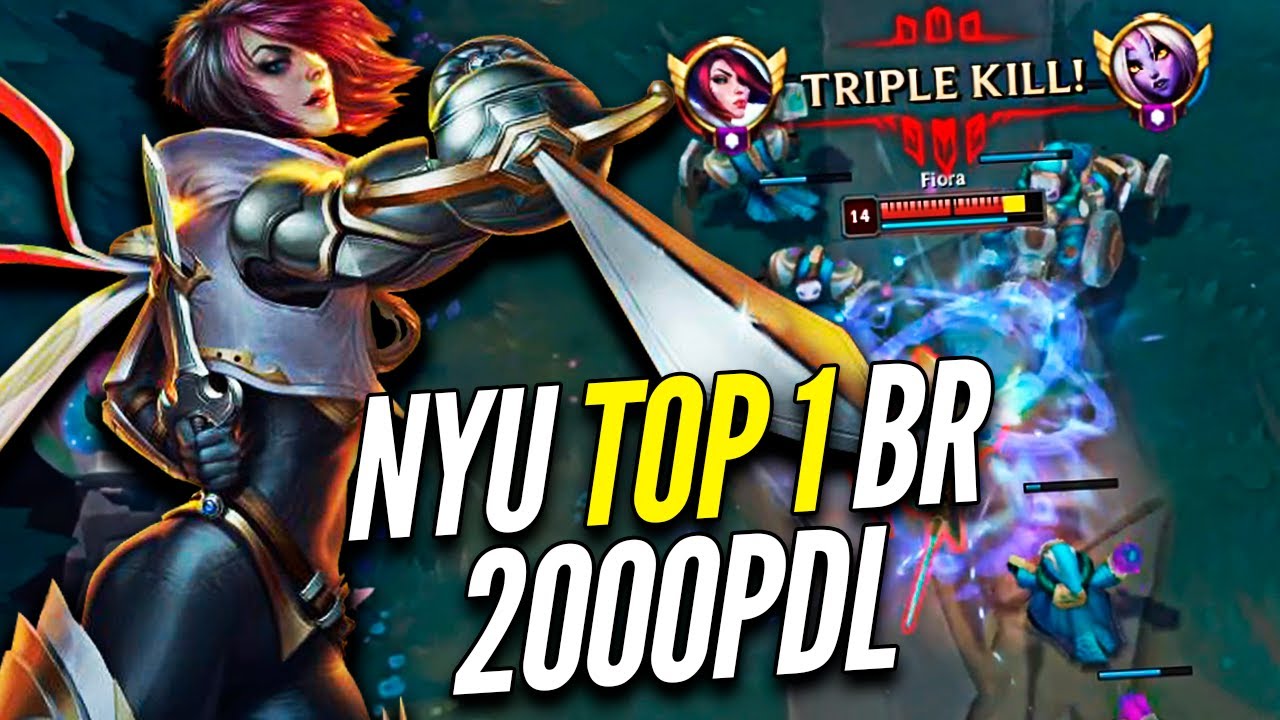 O TOP 1 BR é MONOCHAMPION, NYU A MELHOR FIORA BR