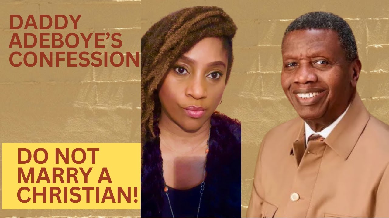 MOG Adeboye's Confession  Must Hear!