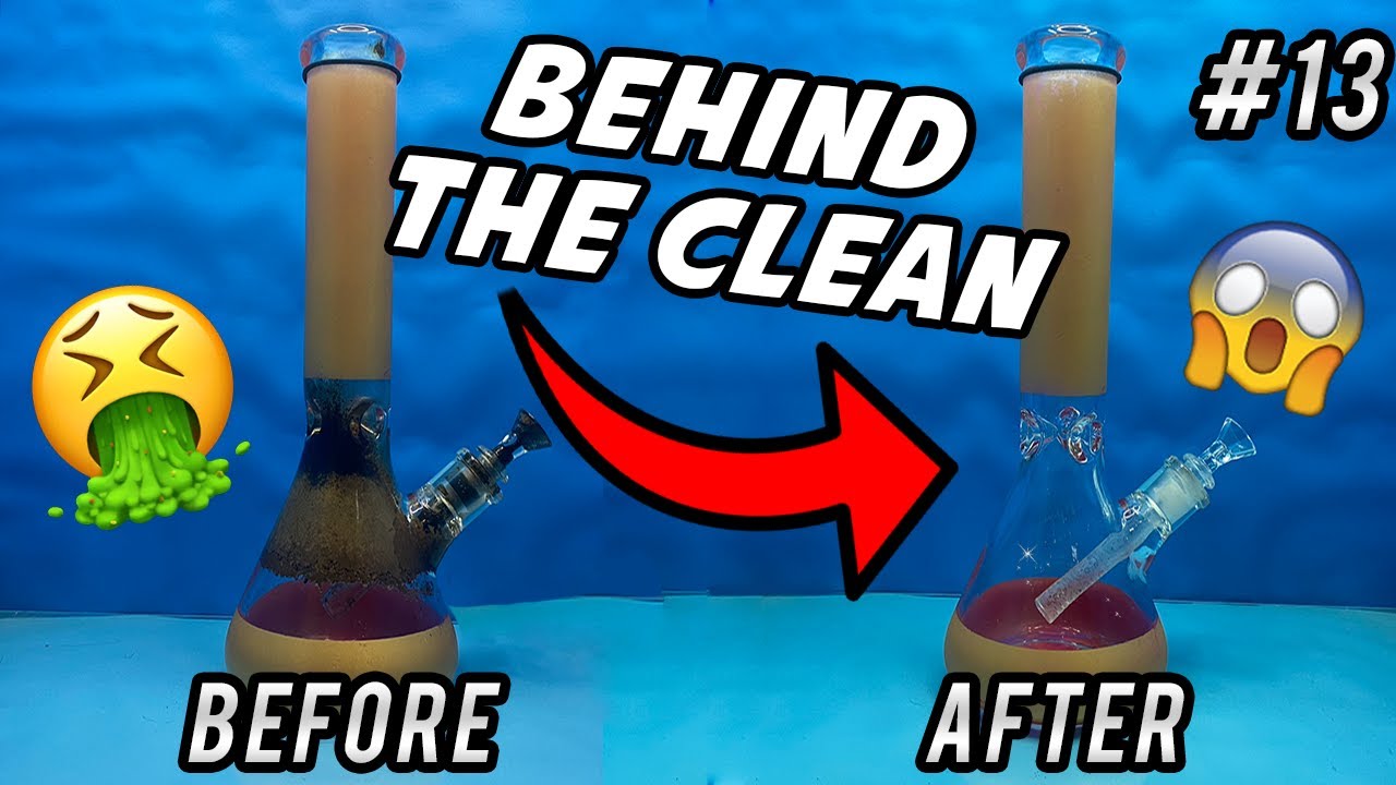 Deep Cleaning The MOLDIEST Bong EVER!  | Behind The Cleans #13