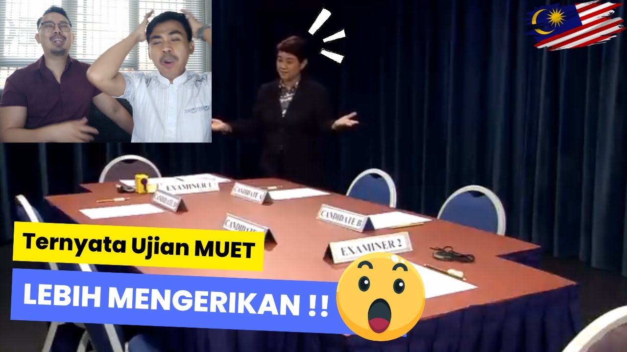 BERANI COBA? Tes MUET di Malaysia Memang BEDA LEVEL !!