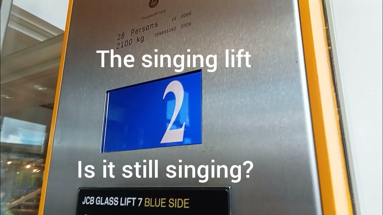 The singing lift at Royal festival hall, Is it still singing?