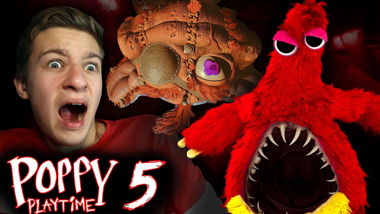 ОНО СЪЕЛО МЕНЯ!!! Поппи Плейтайм глава 5 Poppy Playtime Chapter 5 4K 4К