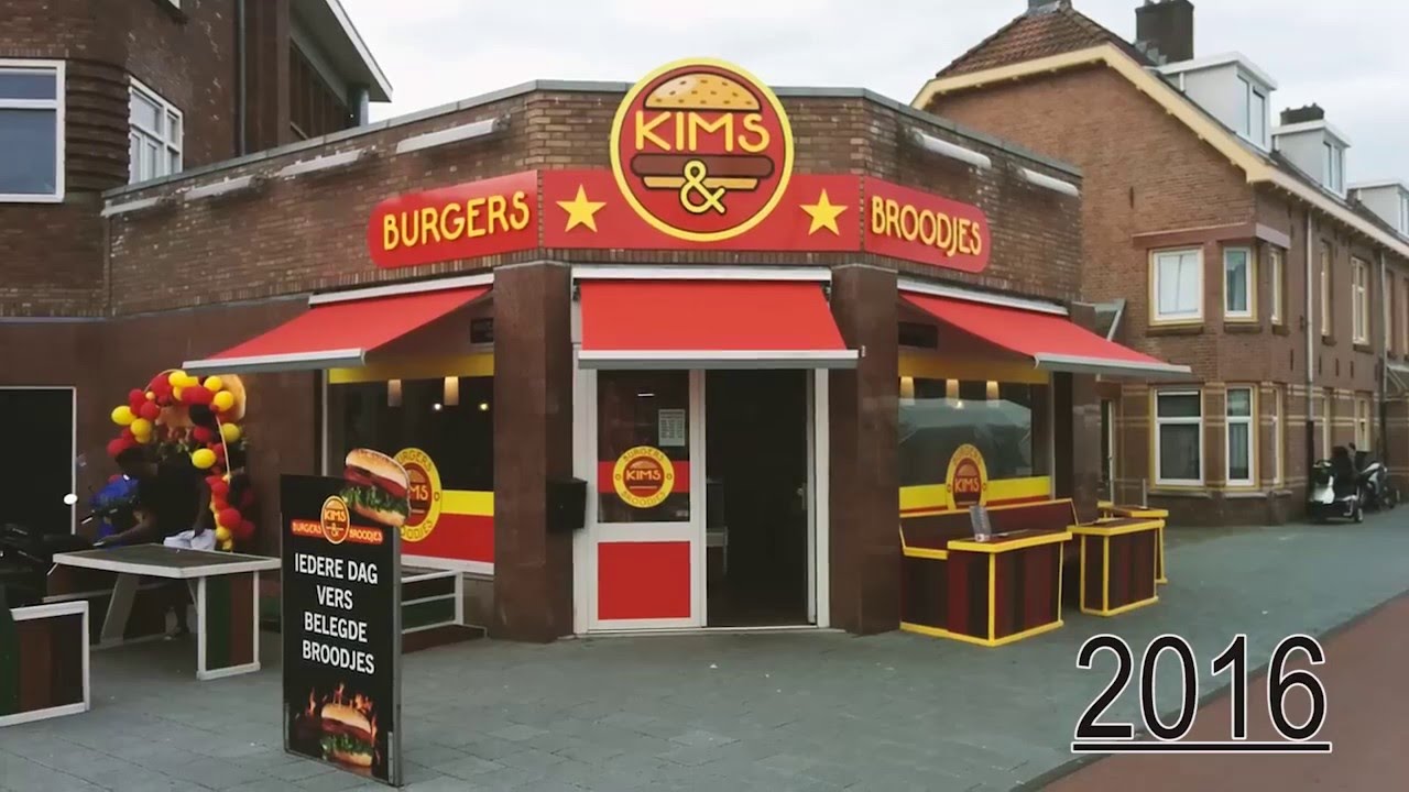 De winkels in de Van der Pekstraat, Amsterdam Noord