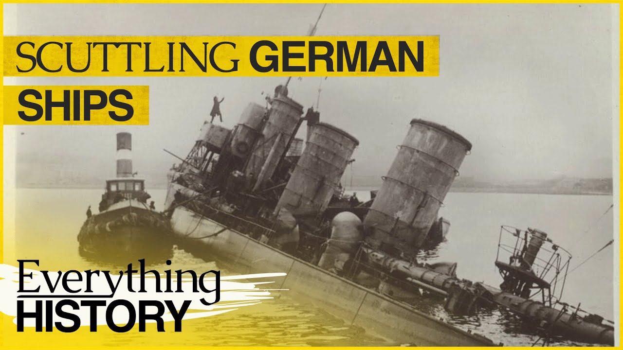 The Day The German Navy Sank Its Own Ships | Sinking the German Battle Fleet