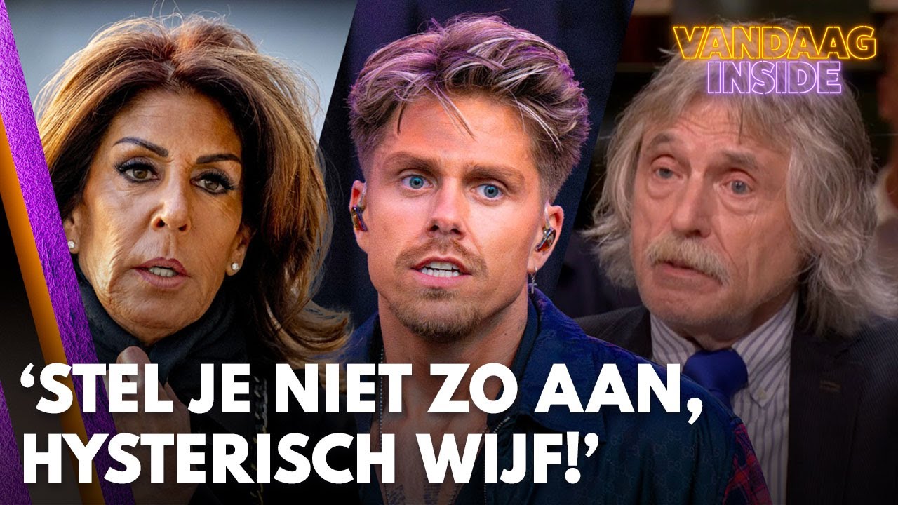 Johan over eis van Rachel Hazes: 'Stel je niet zo aan, hysterisch wijf!' | VANDAAG INSIDE