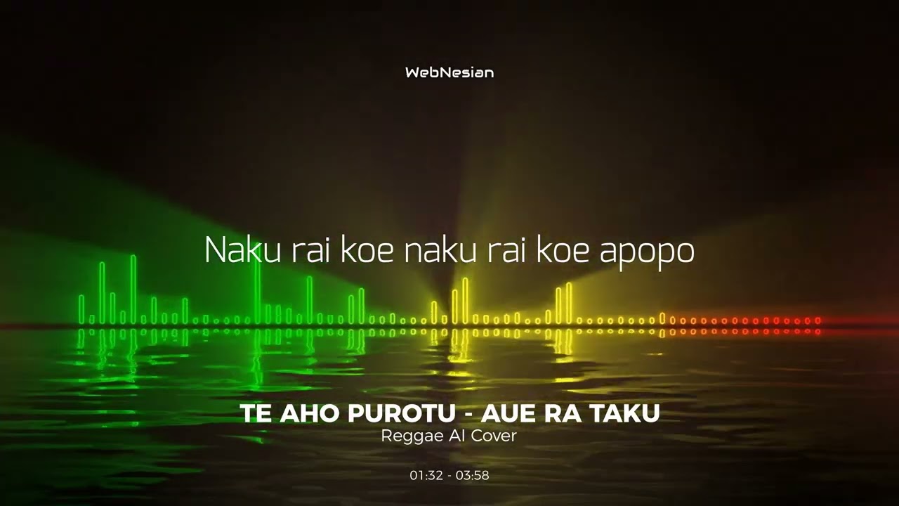 🌴 Aue ra taku – Reggae AI Cover (Te Aho Purotu) 🎶