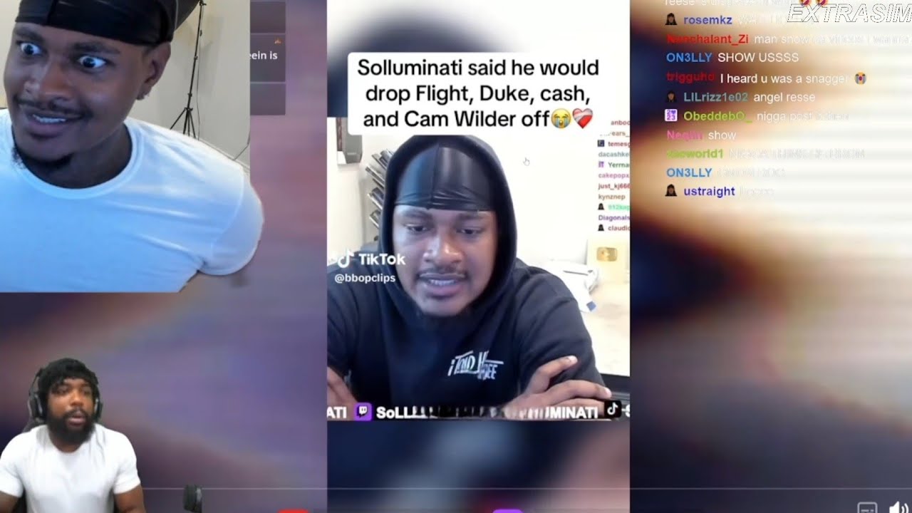 SoLLUMINATI Reacts to CashNasty Calling Him OUT to a Basketball Match (FULL VIDEO)