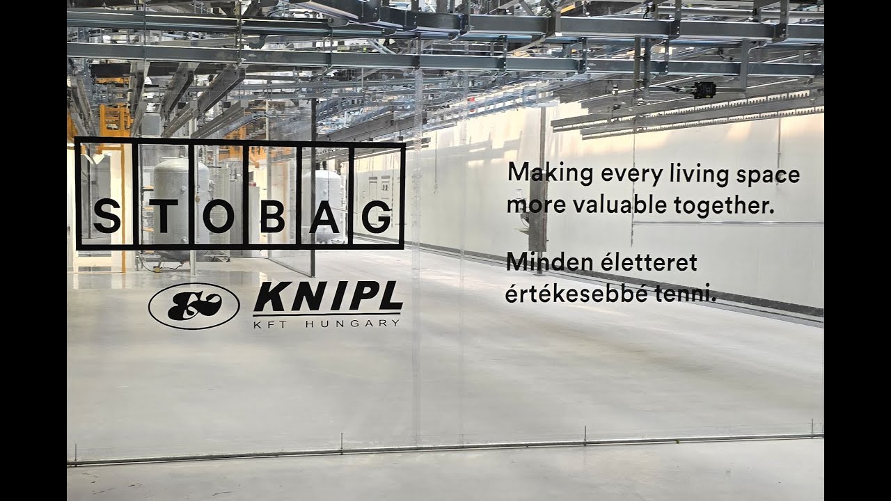 KNIPL Powder coating Line STOBAG Sülysáp