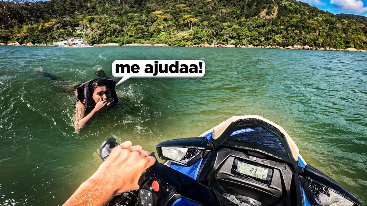 MINHA NAMORADA CAIU EM ALTO MAR.. 