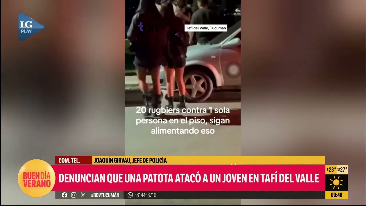 &ldquo;Es de cobarde&rdquo;: un rugbier fue golpeado por 20 j&oacute;venes a la salida de un boliche de Tucum&aacute;n