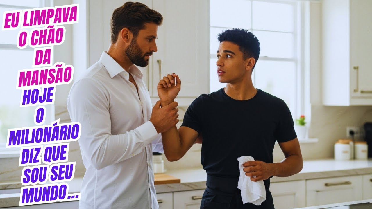🌈 Eu Limpava o Chão da Mansão — Hoje o Milionário Diz Que Sou Seu Mundo… ROMANCE GAY..🌈