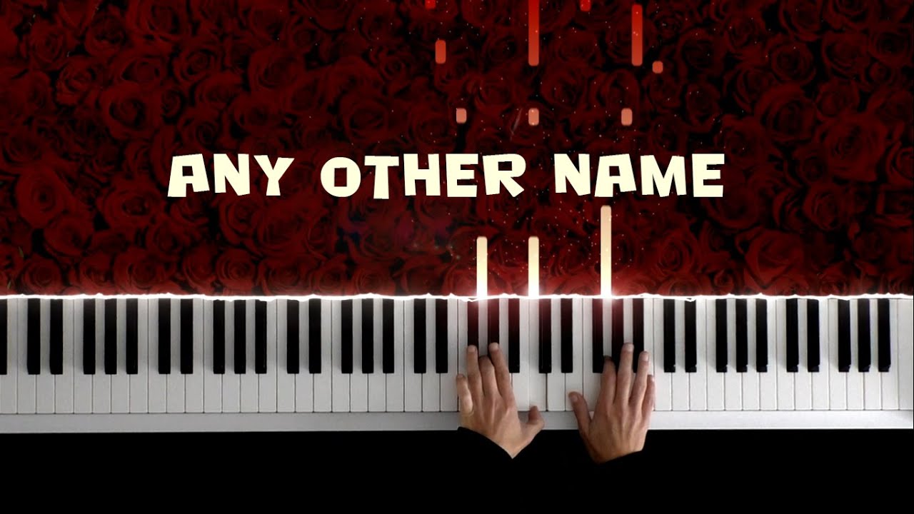 Any Other Name (American Beauty) Piano Cover Piano Tutorial Thomas Newman