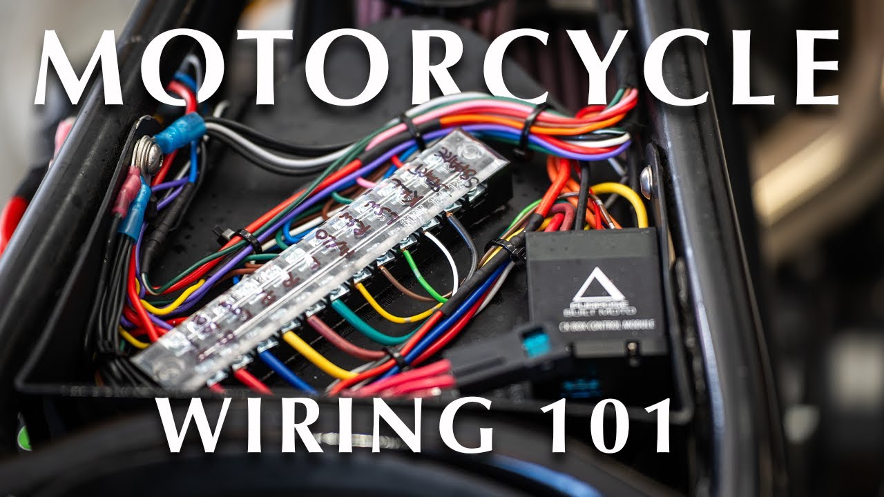 How To Rewire A Motorcycle POV | Purpose Built Moto