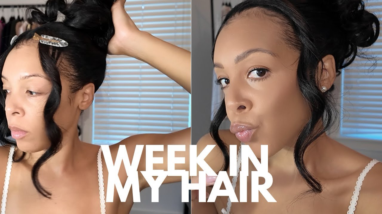 Week In My Hair: No Wash Day, A Cute Style & Why I’ll NEVER Relax My Brows Again 😩