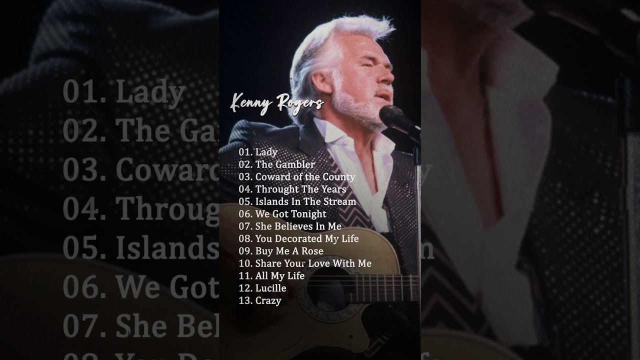Kenny Rogers - The Best Singer Classic Country Songs Of All Time - Greatest Hits Old Country songs