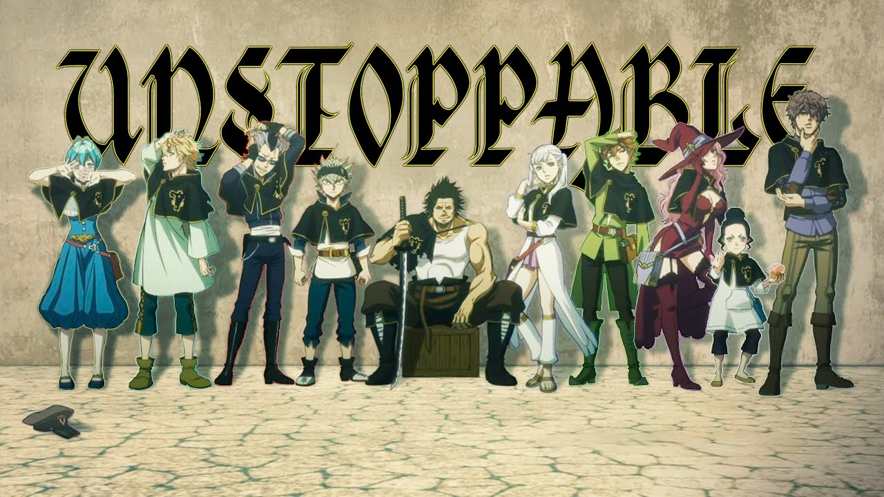 Black Bulls (Black Clover)「 AMV 」- Unstoppable (The Score)