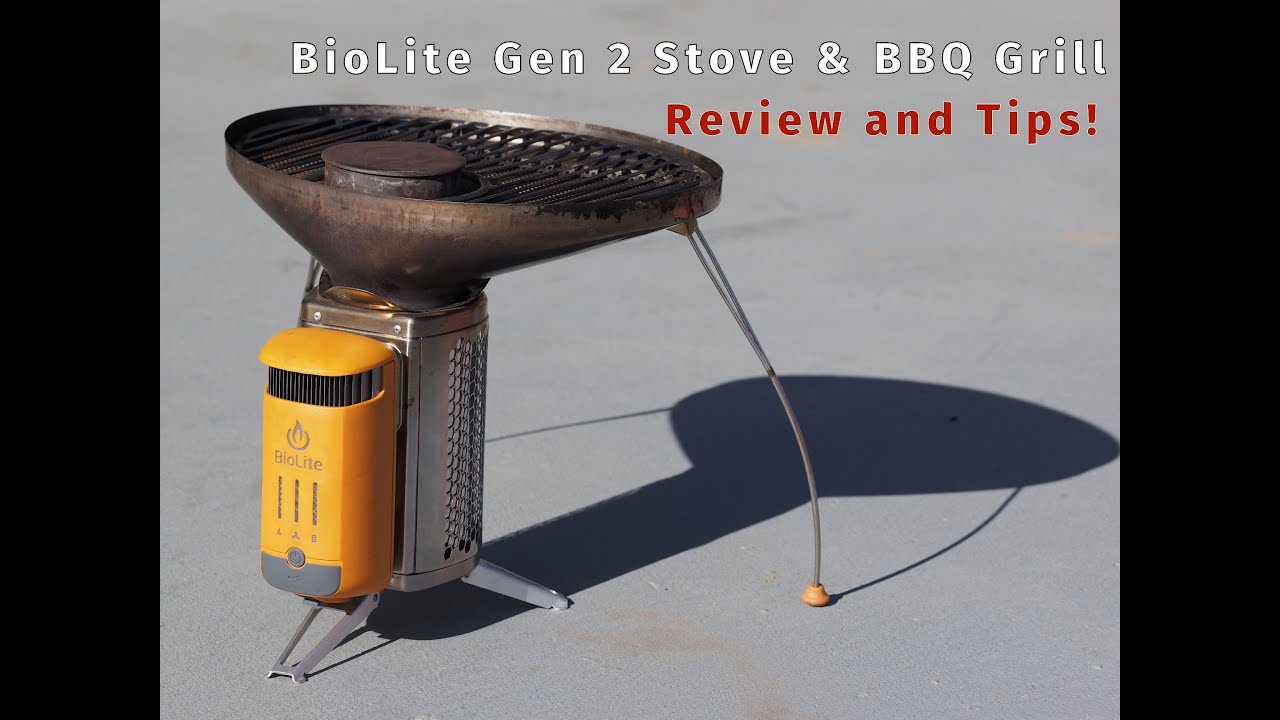 Biolite Gen 2 Wood Stove & BBQ Grill Review - With Tips.