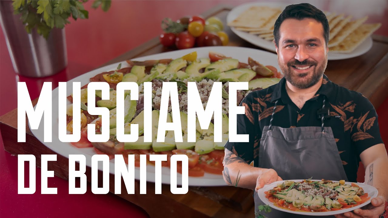 COMO PREPARAR MUSCIAME DE BONITO Y CEVICHE DE BONITO | GIACOMO BOCCHIO