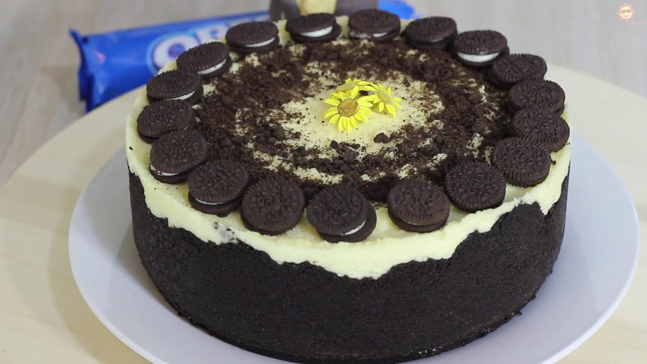 NO OVEN OREO Banana Chocolate cake| OREO Cake recipe|اسهل كيكة اوريو بالشوكولاته والموز بدون فرن