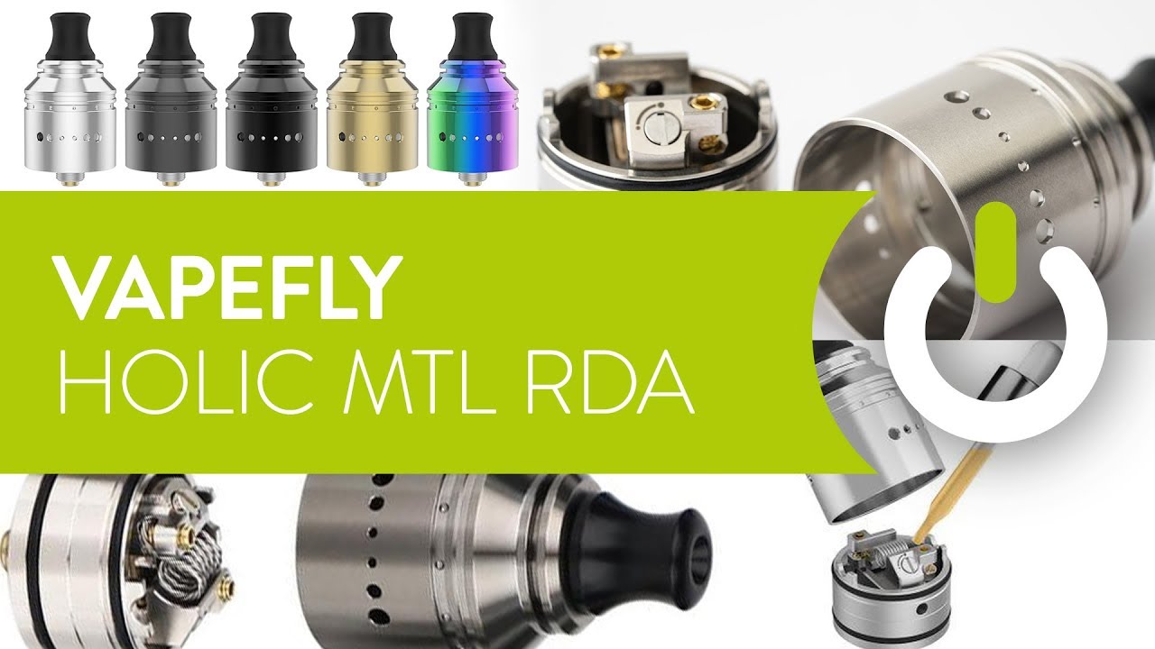 WHAT'S IN THE BOX? VAPEFLY HOLIC RDA @ECIGONE