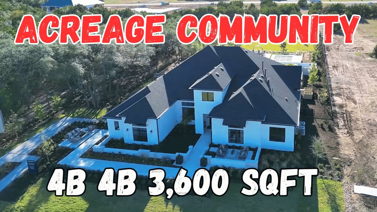 Luxury Acreage in Austin Texas! Would You Live In This $985,000 House?