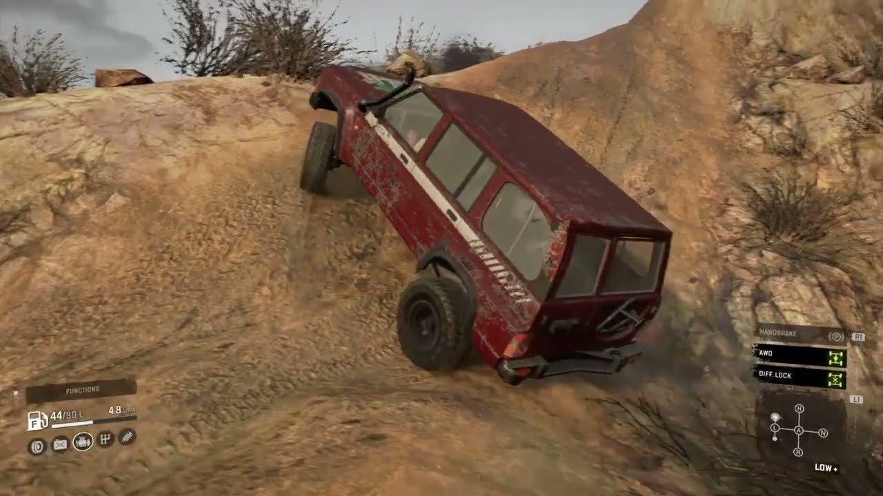 تجربة نيسان باترول |Snow runner