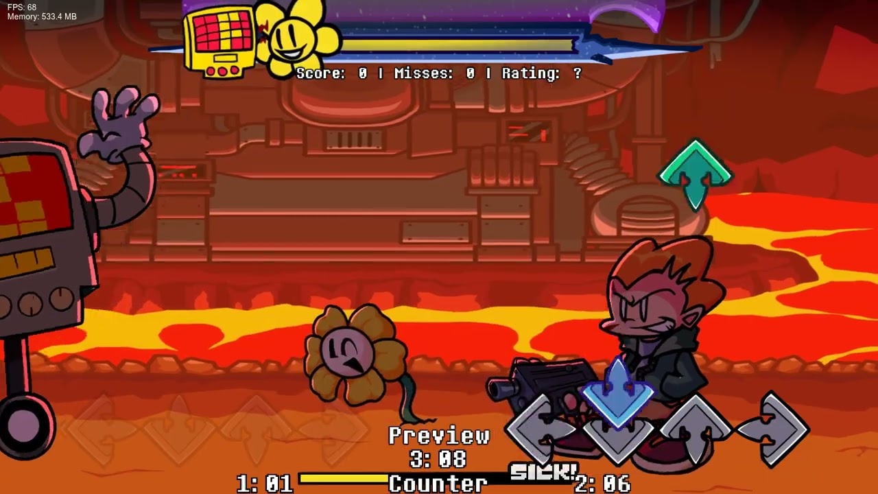 Friday Night Funkin Dusttale Best Friends Counter FanCharted