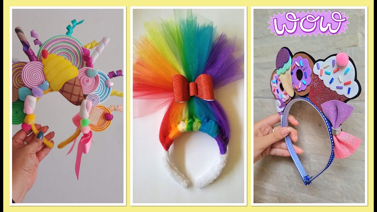 Diademas locas 😜 ideas