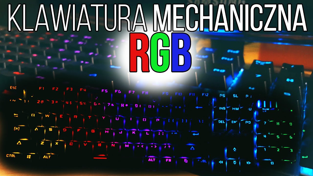 Klawiatura mechaniczna RGB za 180zł [Motospeed CK104] Recenzja Test
