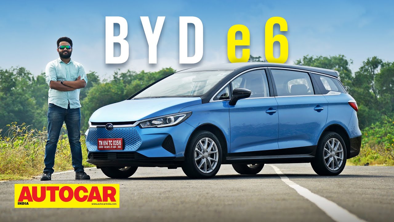 2021 BYD e6 review - Electric MPV with a claimed 500km range | First Drive | Autocar India