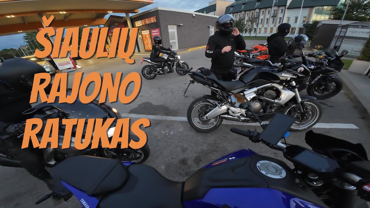 Kas ratuką aplink Šiaulius? Yahama MT-07 - S01E05