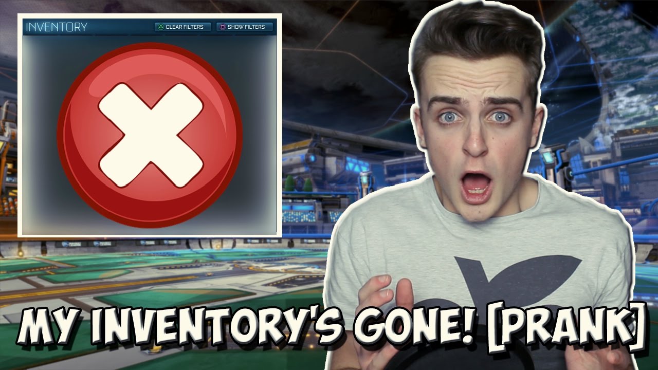 ALL OF MY ROCKET LEAGUE INVENTORY IS GONE GLITCH! | PRANK On Kazalex!