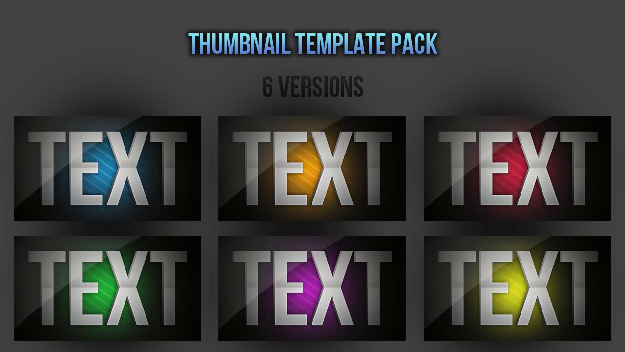 Free Youtube Template Pack - Christmas PSD Giveaway - Back to Youtube