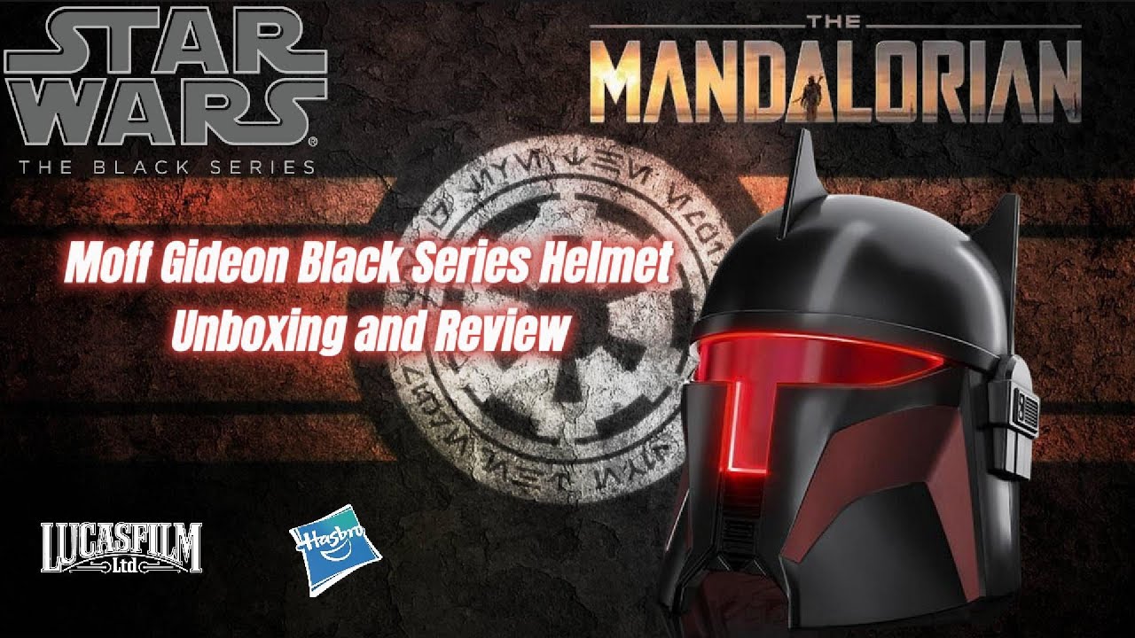 This Black Series Moff Gideon Helmet Looks AMAZING