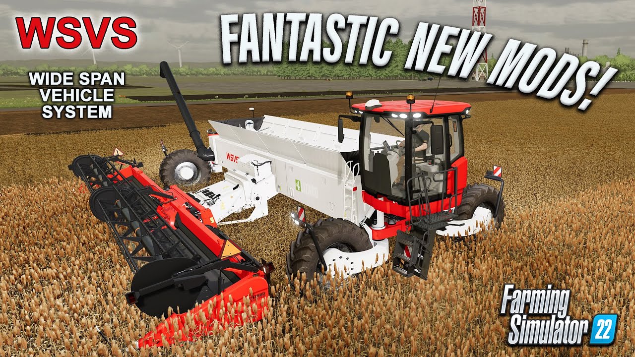 SUPER COOL (WSVS) WIDE SPAN VEHICLE SYSTEM!! | FS22 | NEW MODS!