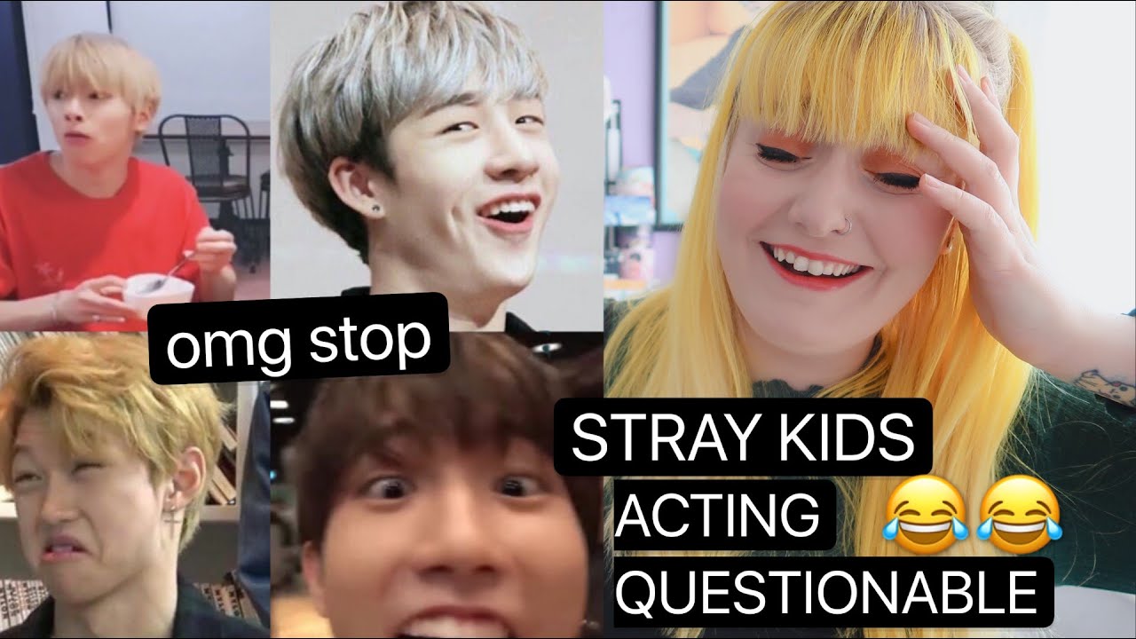 STRAY KIDS 'acting questionable for 14 long minutes' REACTION!