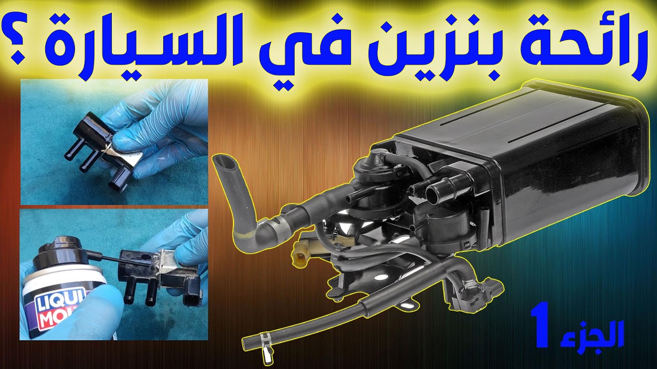 EVAP System 1 | منظومة التبخير (الكانيستر) و رائحة البنزين في السيارة : صيانة وشرح مفصل