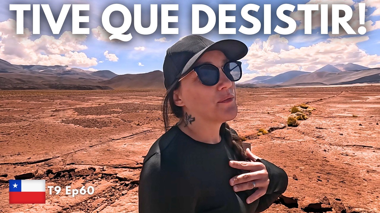 NÃO consegui respirar aqui | Tour Piedras Rojas e Lagunas Altiplânicas - T9 Ep60
