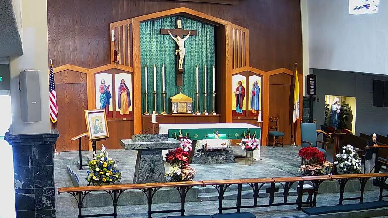 Tuesday 8:00 AM English Mass and Rosary