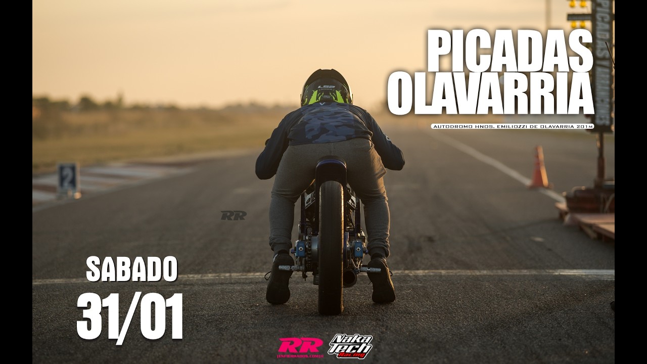 Resumen Picadas Olavarria MOTOS 201m sabado 31/01/26