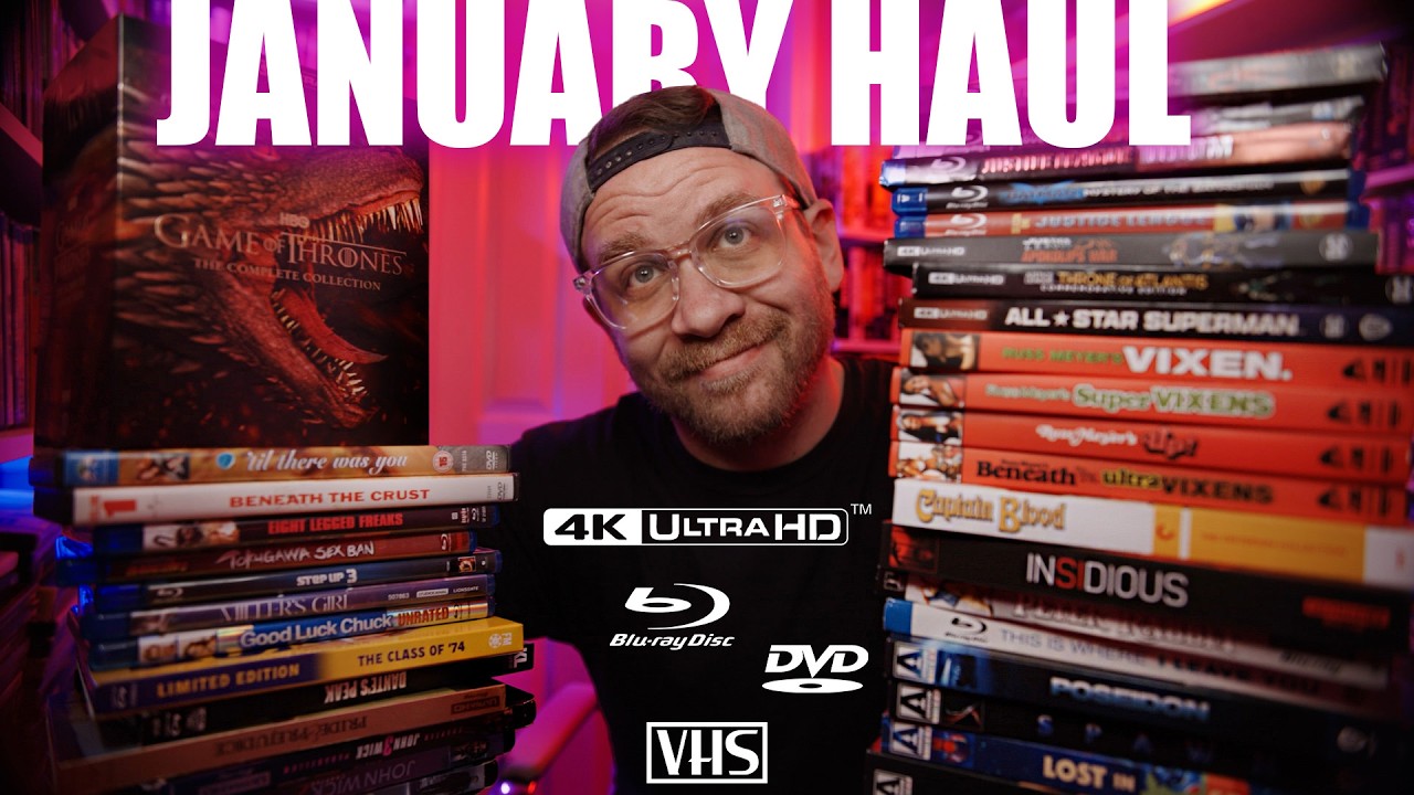 January's MASSIVE Physical Media HAUL!